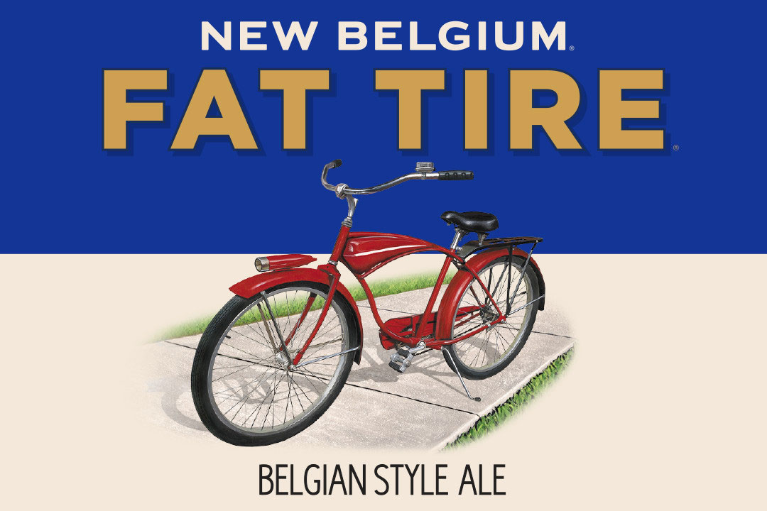 fat tire beer bike