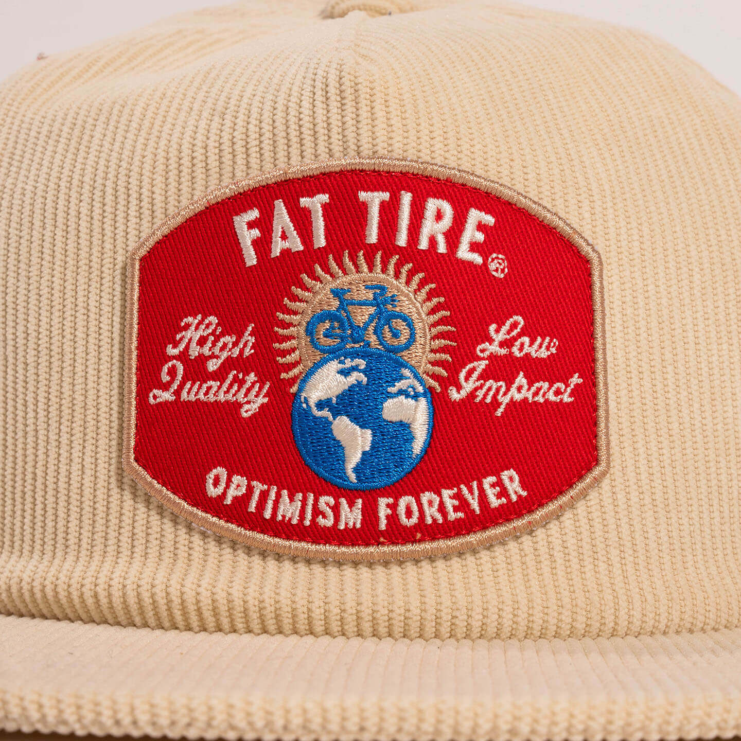 Fat Tire Cream Hat | New Belgium Brewing