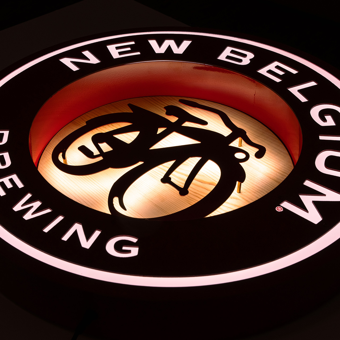 New Belgium outlet Brewing led sign